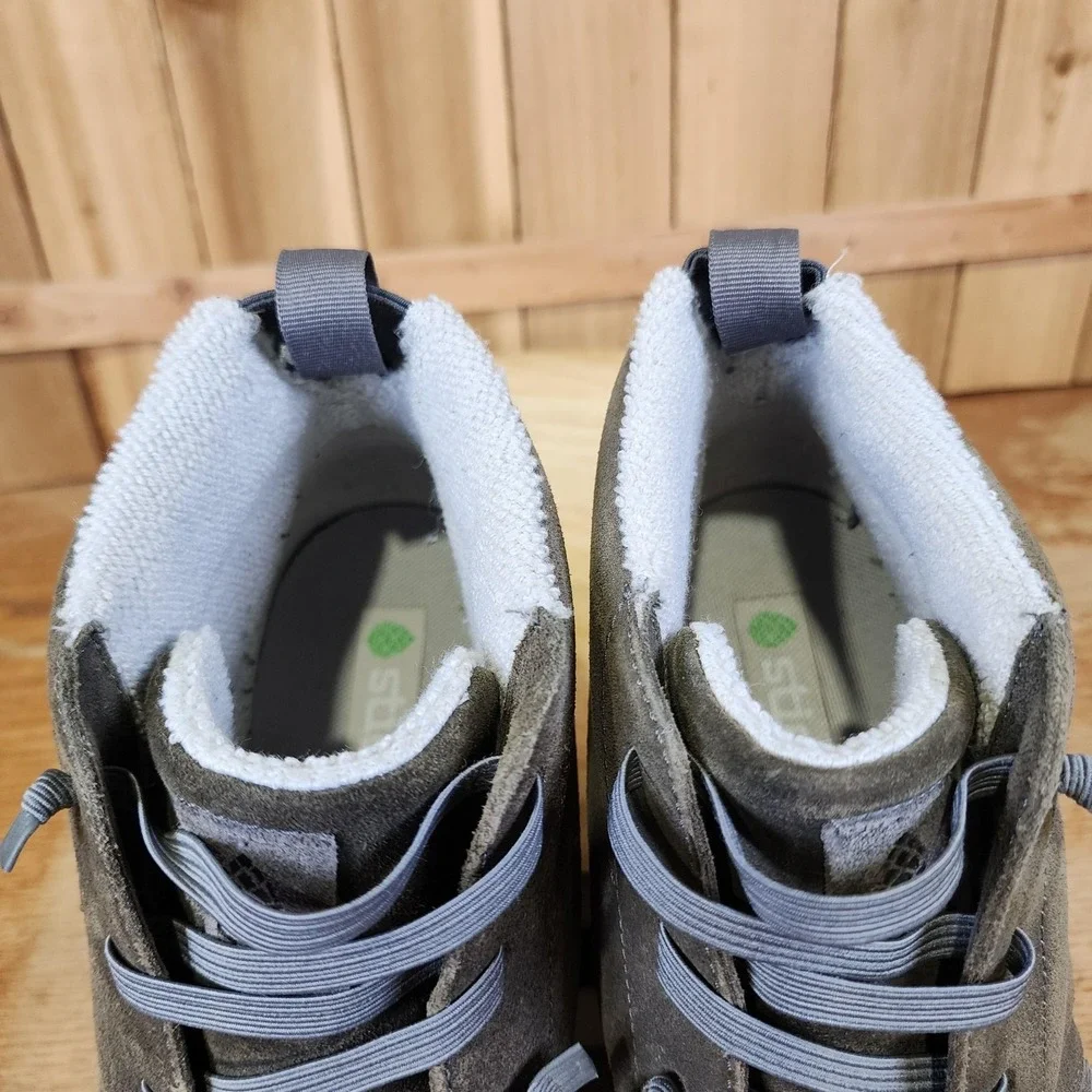 Stio Colter Mid Boots Mens 11 Gray‎ Suede Insulated Winter Snow Casual Outdoor